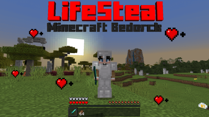 LifeSteal SMP Bedrock Server