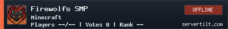 Firewolfs SMP server banner