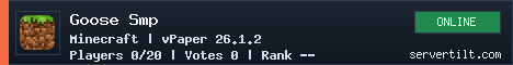 Goose Smp server banner