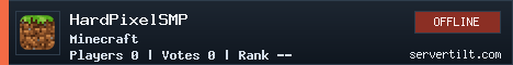 HardPixelSMP server banner