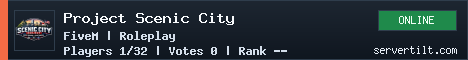 Project Scenic City server banner