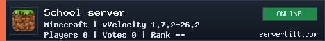 School server server banner