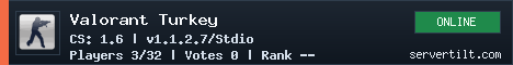 Valorant Turkey server banner