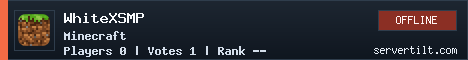 WhiteXSMP server banner