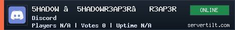 5HAD0W “5HAD0WR3AP3R” R3AP3R server banner