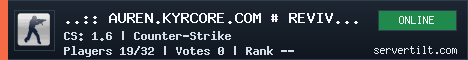 ..:: AUREN.KYRCORE.COM # REVIVE + SKINS ::.. server banner