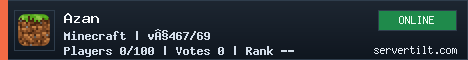 Azan server banner