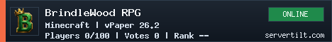 BrindleWood RPG server banner