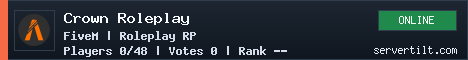 Crown Roleplay server banner