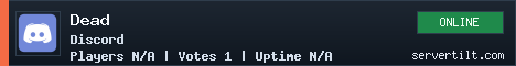 Dead server banner