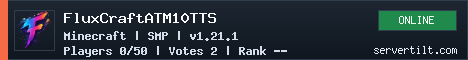 FluxCraftATM10TTS server banner