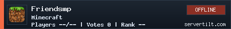 Friendsmp server banner