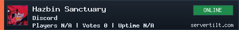 Hazbin Sanctuary server banner