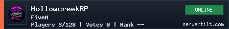 HollowcreekRP server banner