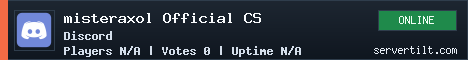 misteraxol Official CS server banner