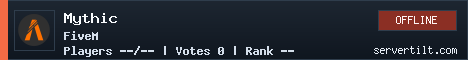 Mythic server banner
