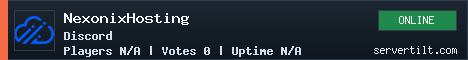 NexonixHosting server banner
