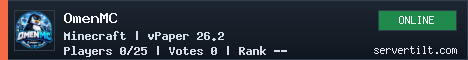 OmenMC server banner