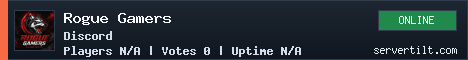 Rogue Gamers server banner