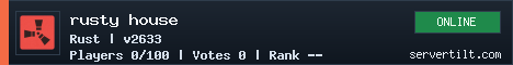 rusty house server banner