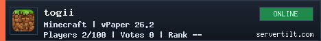 togii server banner