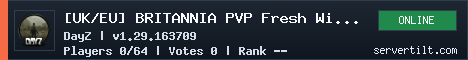 [UK/EU] BRITANNIA PVP Fresh Wipe | Traders | BBP | Admins banner