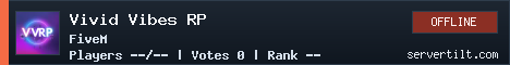 Vivid Vibes RP server banner