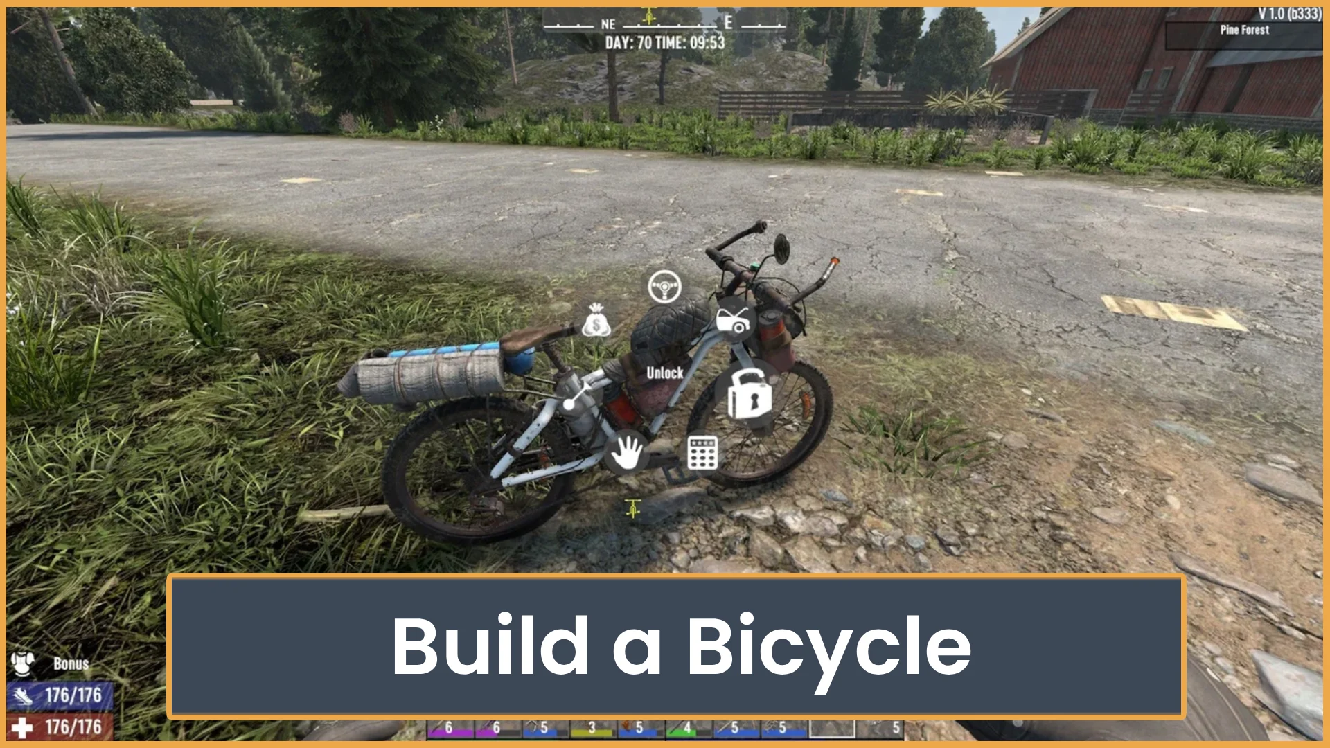 How to Build a Bicycle in 7 Days to Die