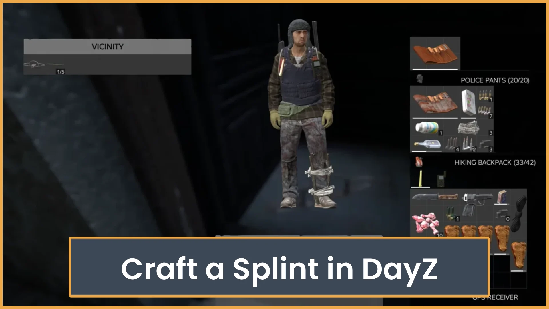 How to Craft a Splint in DayZ