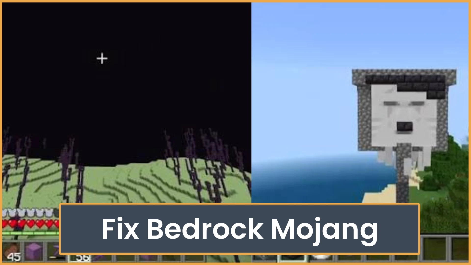 Fix Bedrock Mojang
