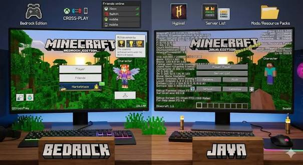 Minecraft Java Bedrock Platforms And Crossplay