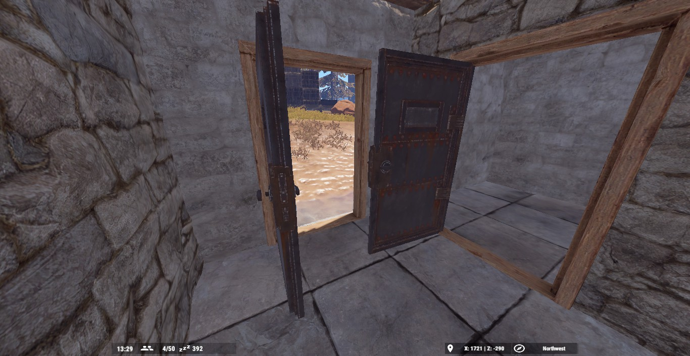 Airlock And Door Path Rust