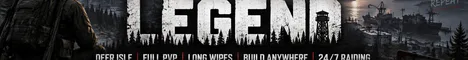 Legend FPS Custom Mods Deerisle PVP Long Wipes Build Anywher server banner