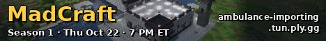 MadCraft server banner