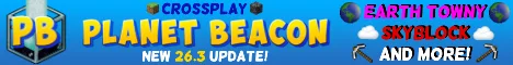 Planet Beacon server banner