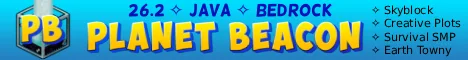 Planet Beacon server banner